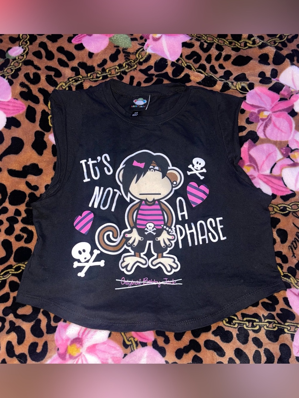 “ It's Not a Phase! “ Crop sleeve less tank top by Bobby jack